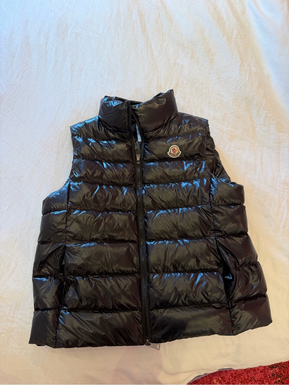 Moncler Women’s Black Quilted Puffer Vest